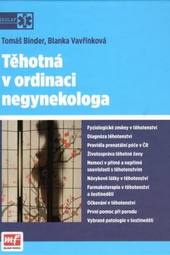 Prenatální péče v České republice je sice vyhrazena převážně ambulantním gynekologům, těhotná žena se však často obrací na praktické lékaře nebo odborníky jiných oborů v situacích, kdy se domnívá, že její potíže s těhotenstvím nesouvisejí, nebo o svém těhotenství neví. Pochybení lékaře, které má za následek poškození nebo smrt plodu či matky, je velmi často medializováno a veřejností vnímáno zvláště negativně. Tato kniha by měla napomoci odborníkům nejrůznějších specializací i mladým gynekologům orientovat se v porodnicko-gynekologické problematice natolik, aby se vyvarovali hrubých chyb, a naopak se zbavili často až přehnaných a neodůvodněných obav z možného poškození plodu spojených se zvolenou léčbou. Měla by jim pomoci rozlišit situace, kdy je možné obtíže těhotné ženy řešit ve vlastní režii a kdy je třeba odeslat pacientku ke specialistovi. V úvodu jsou stručně popsány fyziologické změny v těhotenství a vývoj plodu, následuje kapitola shrnující pravidla prenatální péče v ČR. Podstatnou část textu tvoří kapitoly týkající se základních onemocnění (v přímé i nepřímé souvislosti s těhotenstvím) včetně doporučené farmakoterapie v těhotenství a šestinedělí. Nechybí ani téma návykových látek, problematika očkování v těhotenství, praktické rady týkající se první pomoci u porodu. Závěrem jsou zodpovězeny otázky pracovní neschopnosti, mateřské dovolené a pracovněprávní ochrany těhotné ženy.